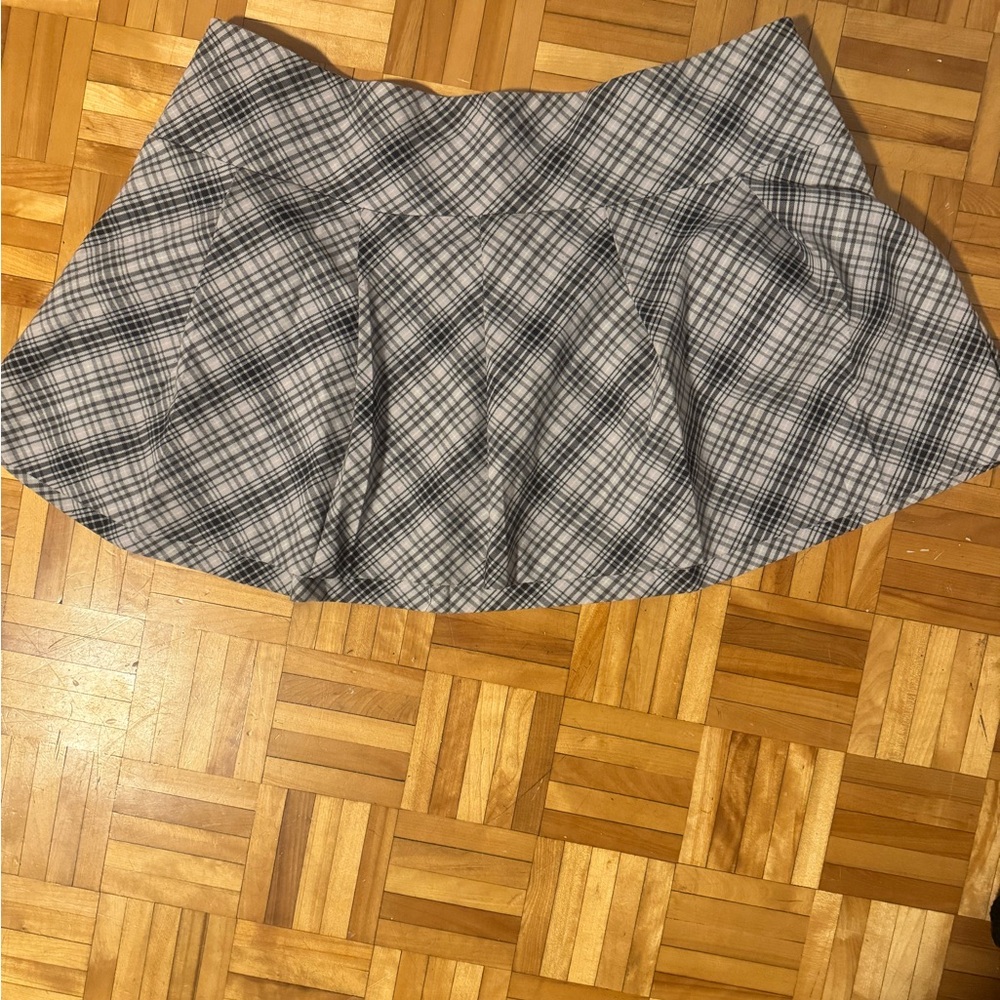 Plaid A-Line Skirt PLUS SIZE
